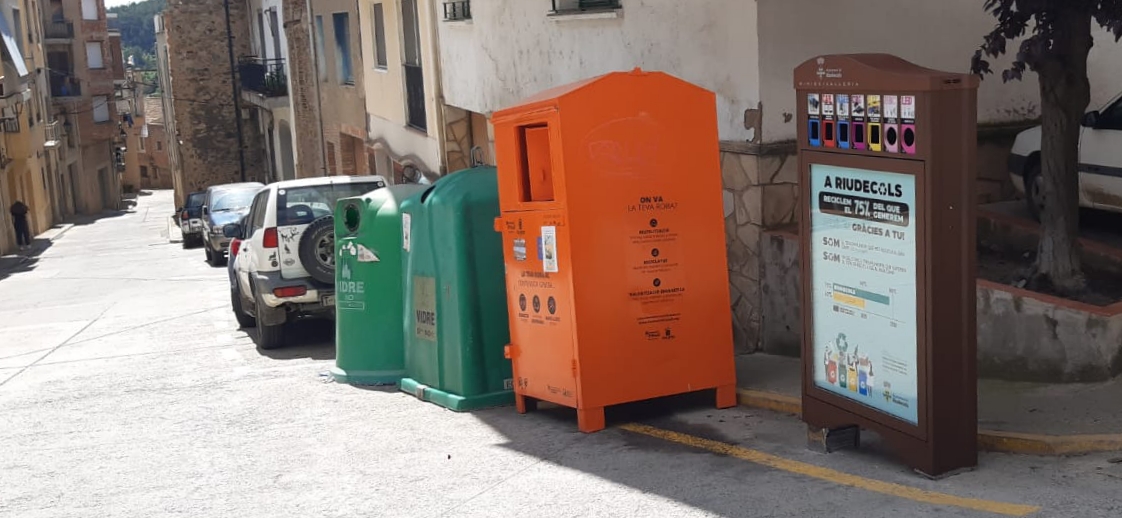 Reciclatge a Riudecols