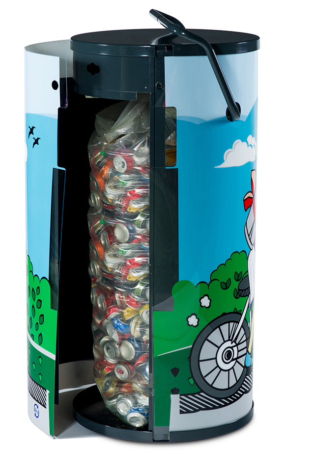 compactadora de latas fiable, 25 años compactando en la calle